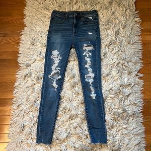 American Eagle Distressed Skinny Jeans